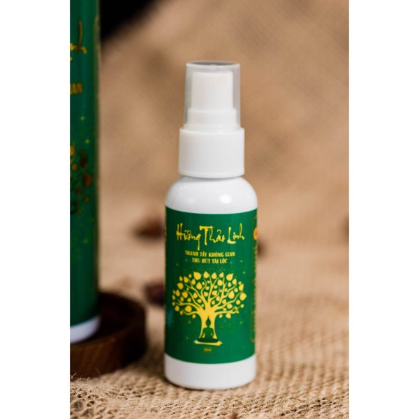 Xịt Thơm Phòng Hương Thảo Linh Thanh Tẩy Không Gian, Thu Hút Tài Lộc