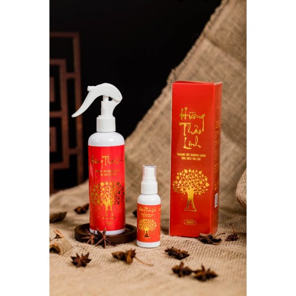 Xịt Thơm Ban Thờ Hương Thảo Linh Thanh Tẩy Không Gian Phòng Thờ, Thu Hút Tài Lộc