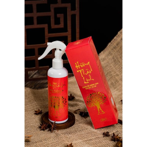 Xịt Thơm Ban Thờ Hương Thảo Linh Thanh Tẩy Không Gian Phòng Thờ, Thu Hút Tài Lộc